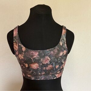 Lululemon Energy Sports Bra Sz 6 - Frosted Rose Multi Pre Owned